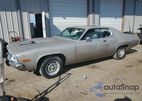 1974 Plymouth Satellite from USA, damaged, VIN RP23G4G208836